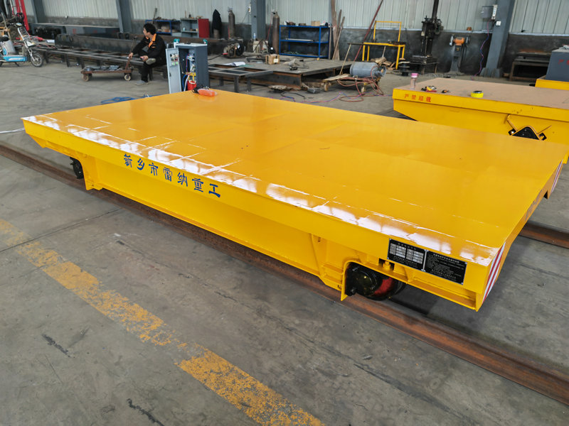 Průmyslové dopravní řešení Low Voltage Rail Transfer Trolley