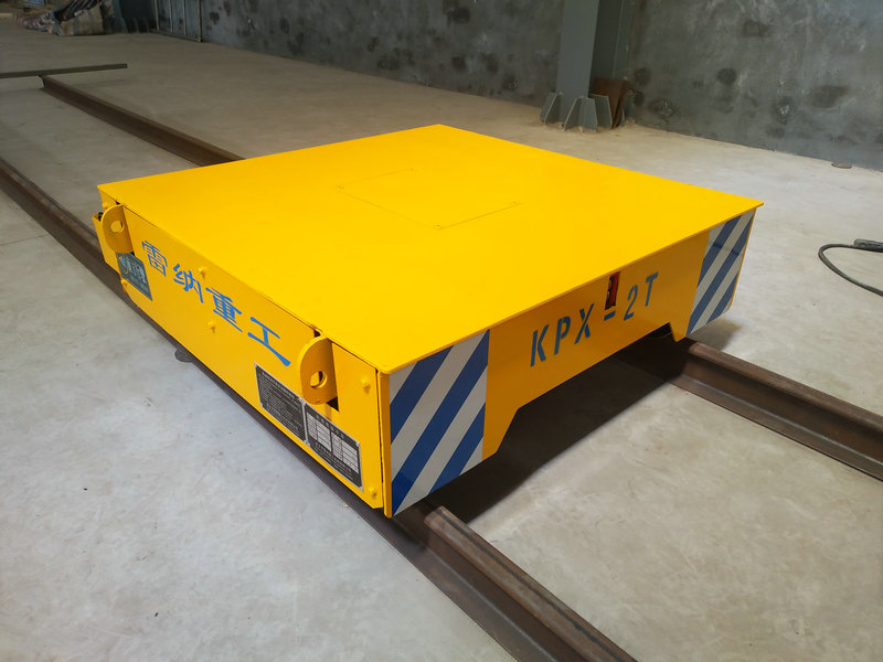 Přizpůsobená dílna Remote Control Rail Transfer Cart