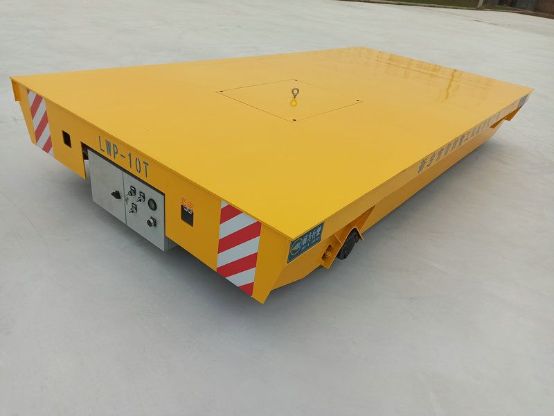 10 tun betonových výrobků Trackless Transfer Trolley