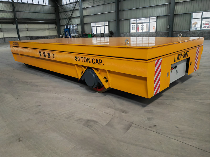 80 Tons Heavy Duty Hydraulické Zvedání Trackless Cart