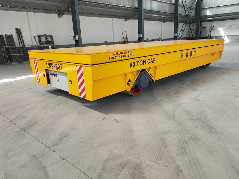 80 Tons Heavy Duty Hydraulické Zvedání Trackless Cart