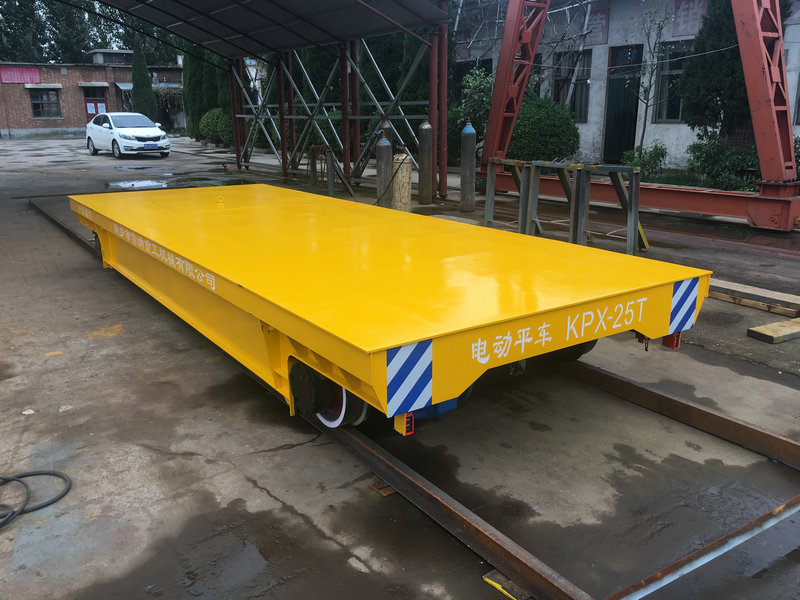 25 Tons Steel Rebar Battery Transfer Trolley Převodovka