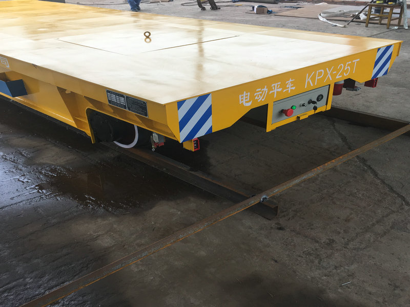 25 Tons Steel Rebar Battery Transfer Trolley Převodovka