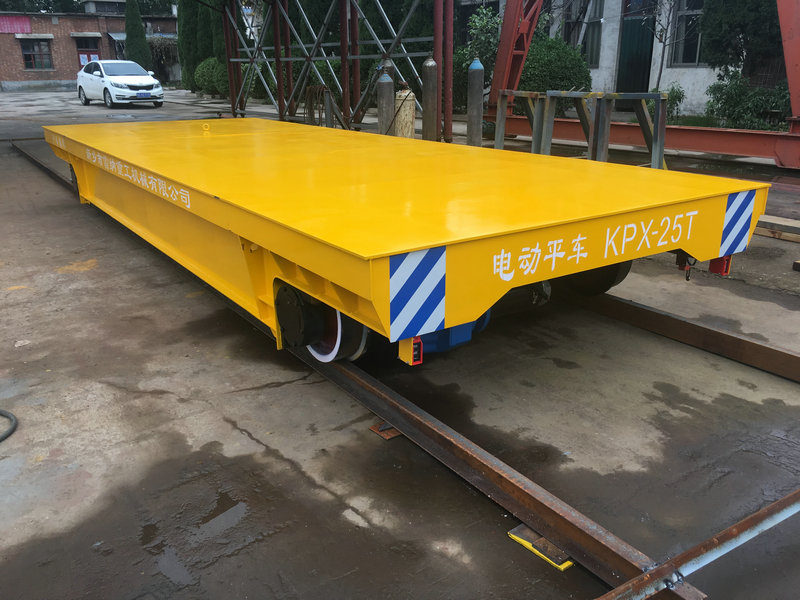 25 Tons Steel Rebar Battery Transfer Trolley Převodovka