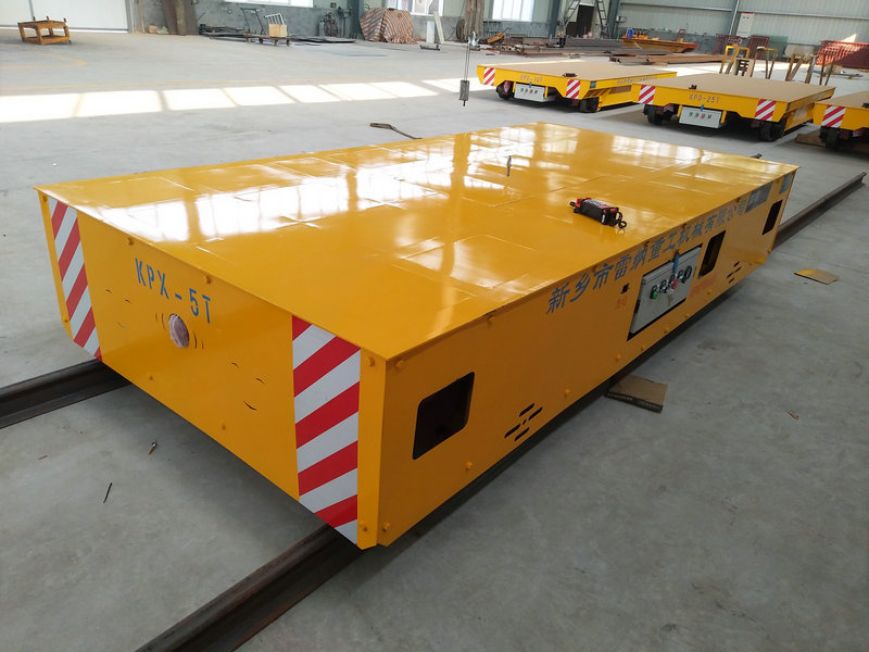 5 Tons Battery Rail Materials Transfer Traktorový kočárek