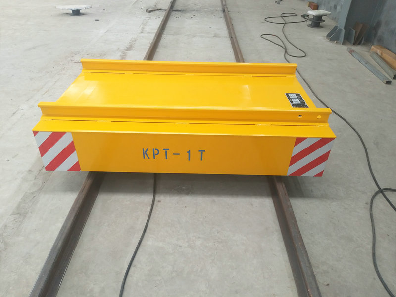Cable Reel Powered Warehouse Flat Car na železnici s dálkovým ovládáním